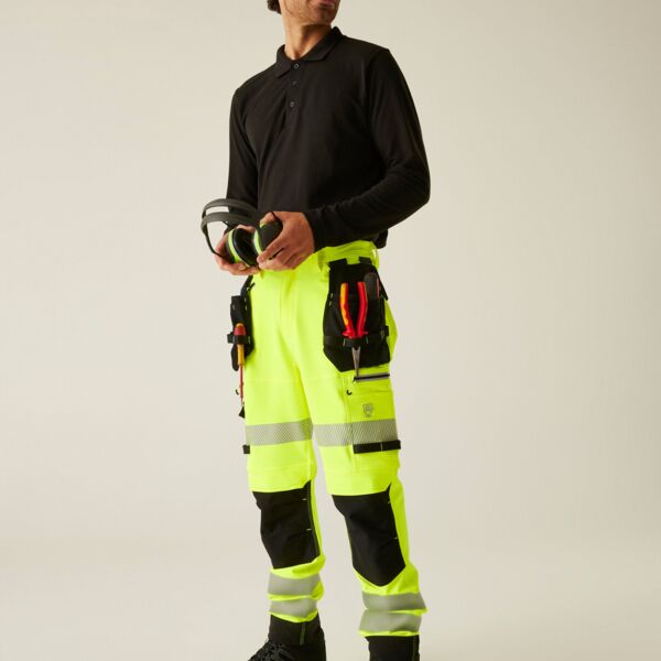 Hi-vis Infiltrate Stretch Holster Trousers (Reg/Long) Thumbnail